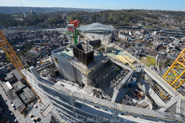 tour des finances à Liège